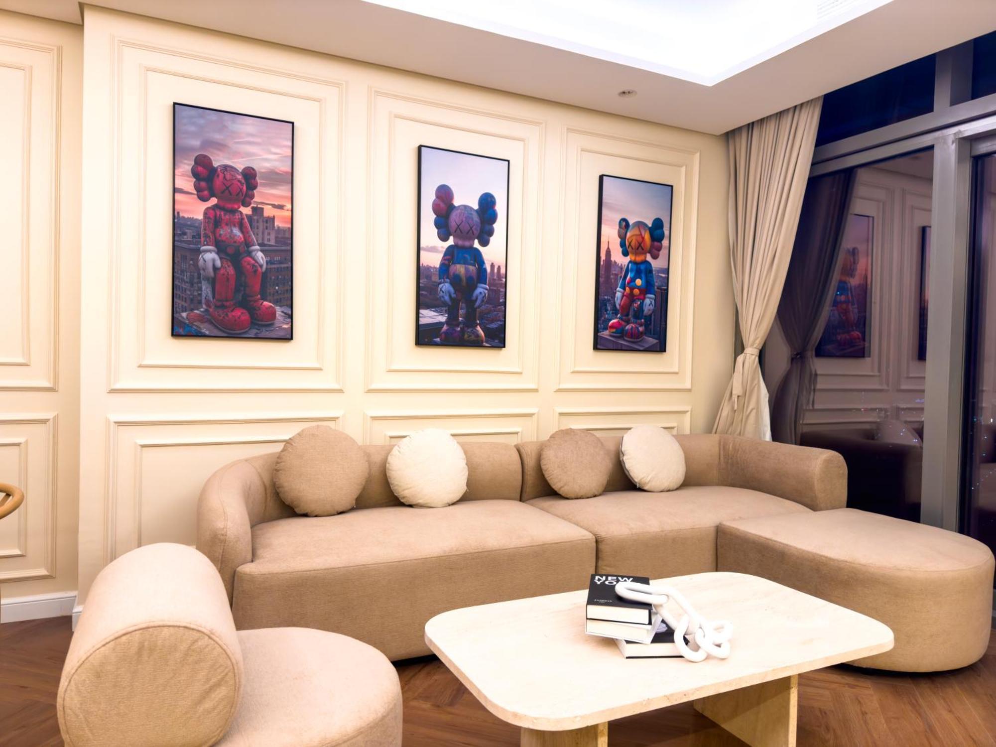 Apartment Hausreserv At Paramount Midtown - Infinity Pool With Burj Khalifa View - Luxury Dubai
