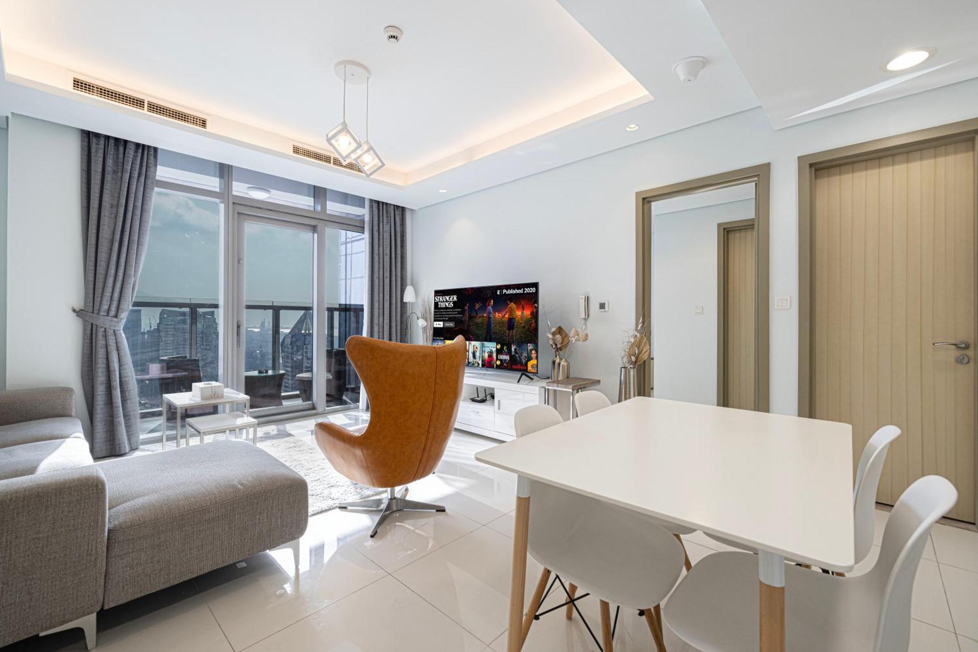 Hausreserv At Paramount Midtown - Infinity Pool With Burj Khalifa View - Luxury *